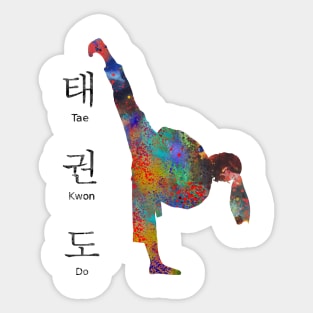 Taekwondo Sticker